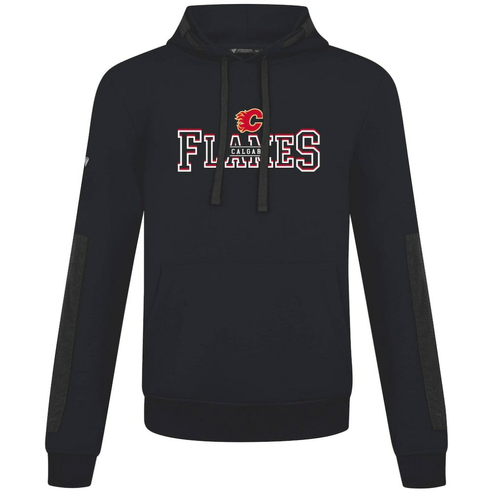 Calgary Flames Levelwear Bombay Journey Pullover Hoodie - Black - NHL