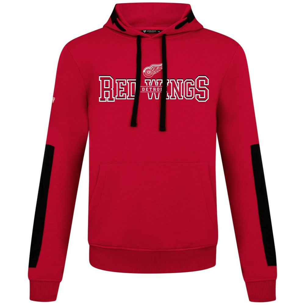 Detroit Red Wings Levelwear Bombay Journey Pullover Hoodie - Red - NHL