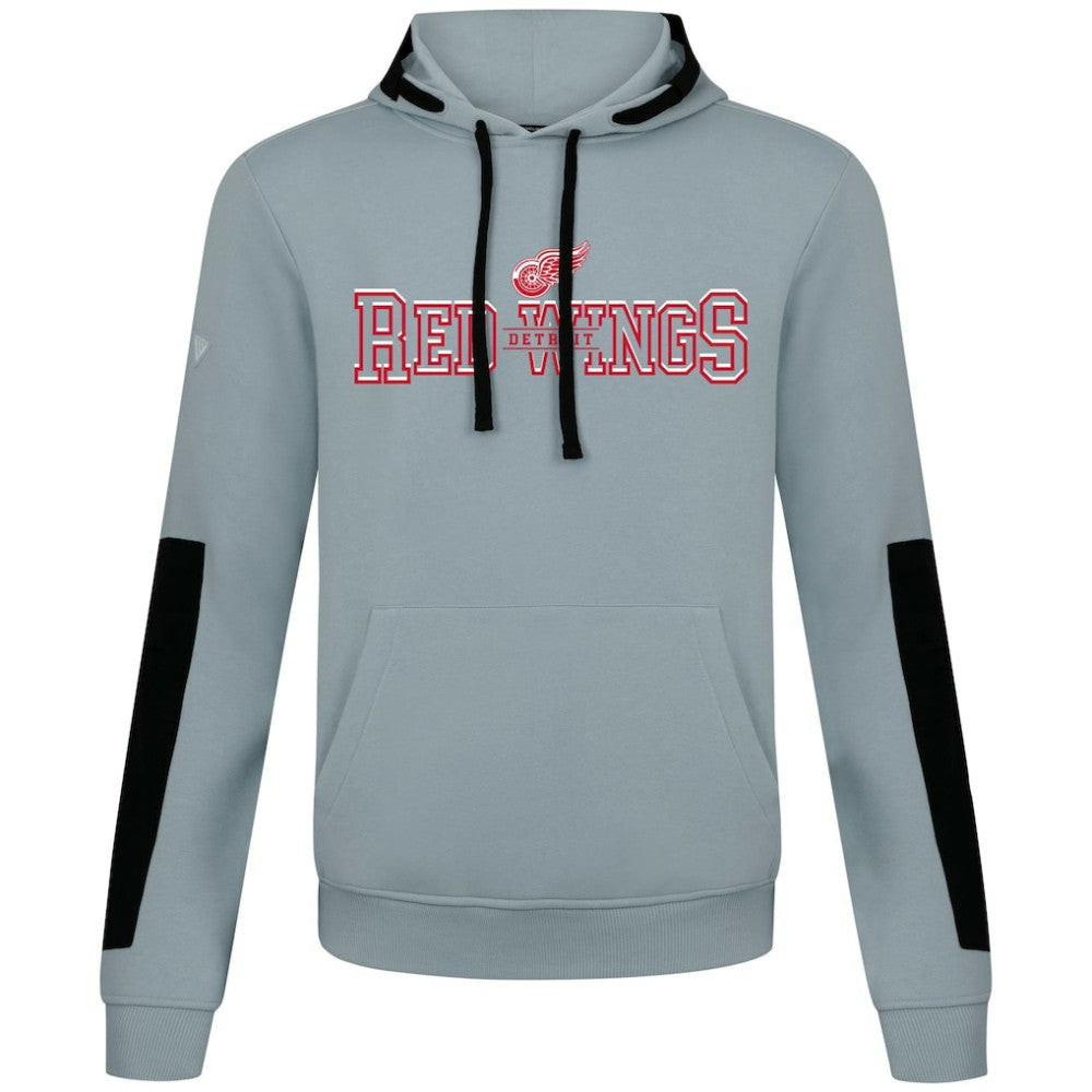 Detroit Red Wings Levelwear Bombay Journey Pullover Hoodie - Gray - NHL