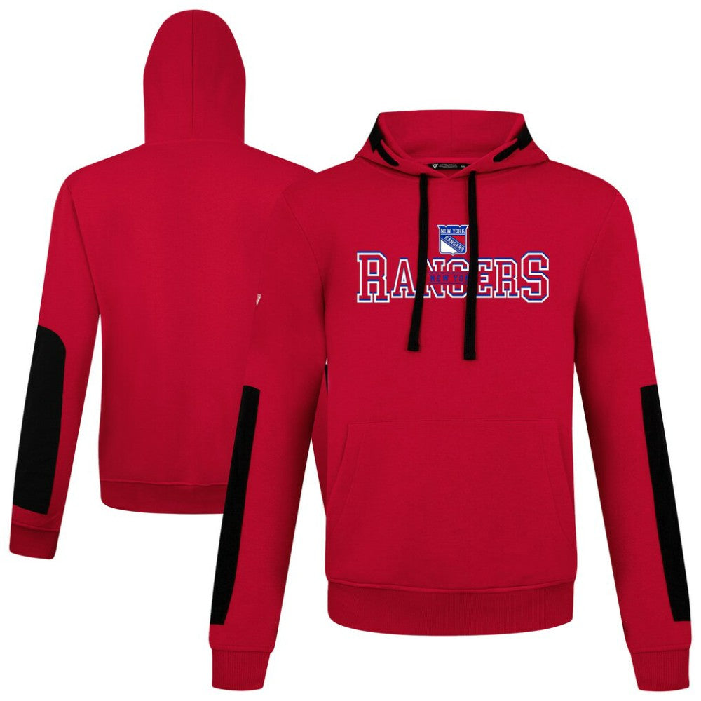 New York Rangers Levelwear Bombay Journey Pullover Hoodie - Red - NHL