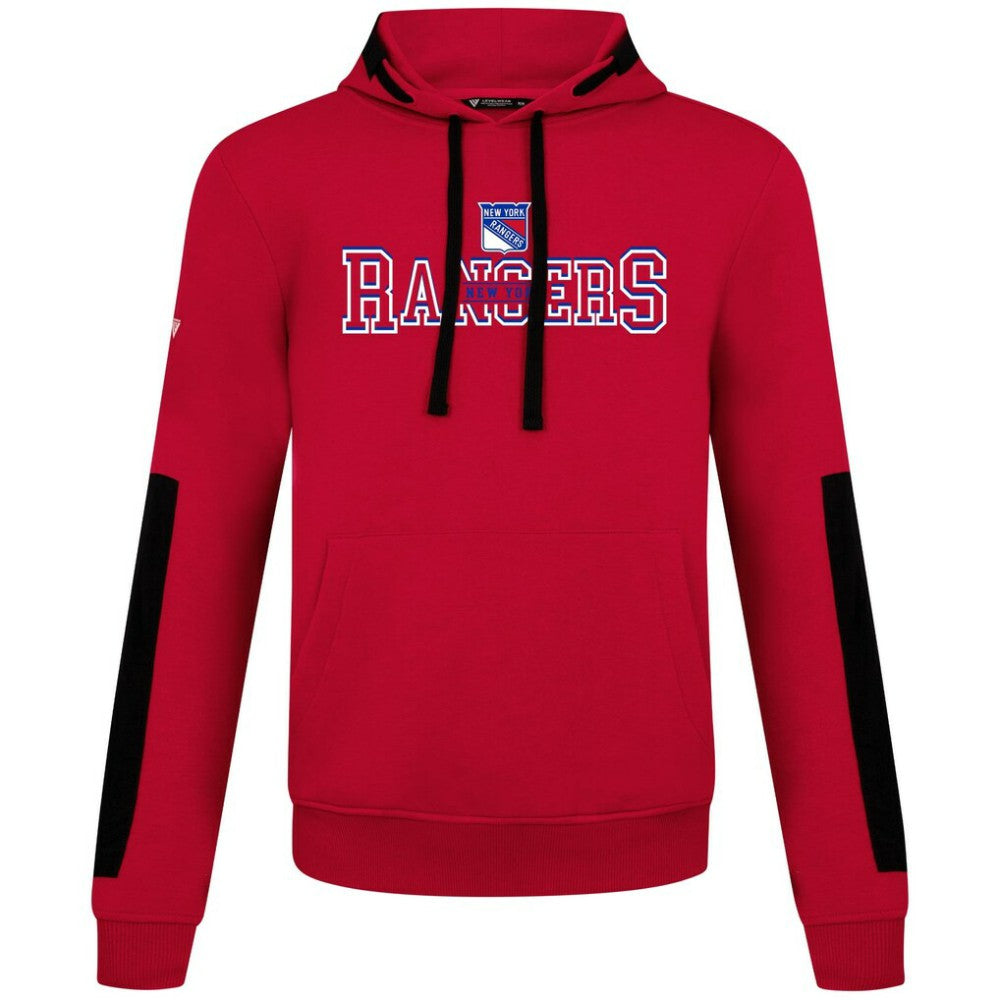 New York Rangers Levelwear Bombay Journey Pullover Hoodie - Red - NHL