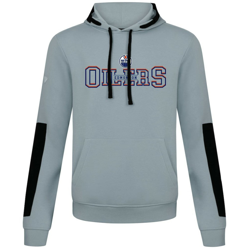 Edmonton Oilers Levelwear Bombay Journey Pullover Hoodie - Gray - NHL