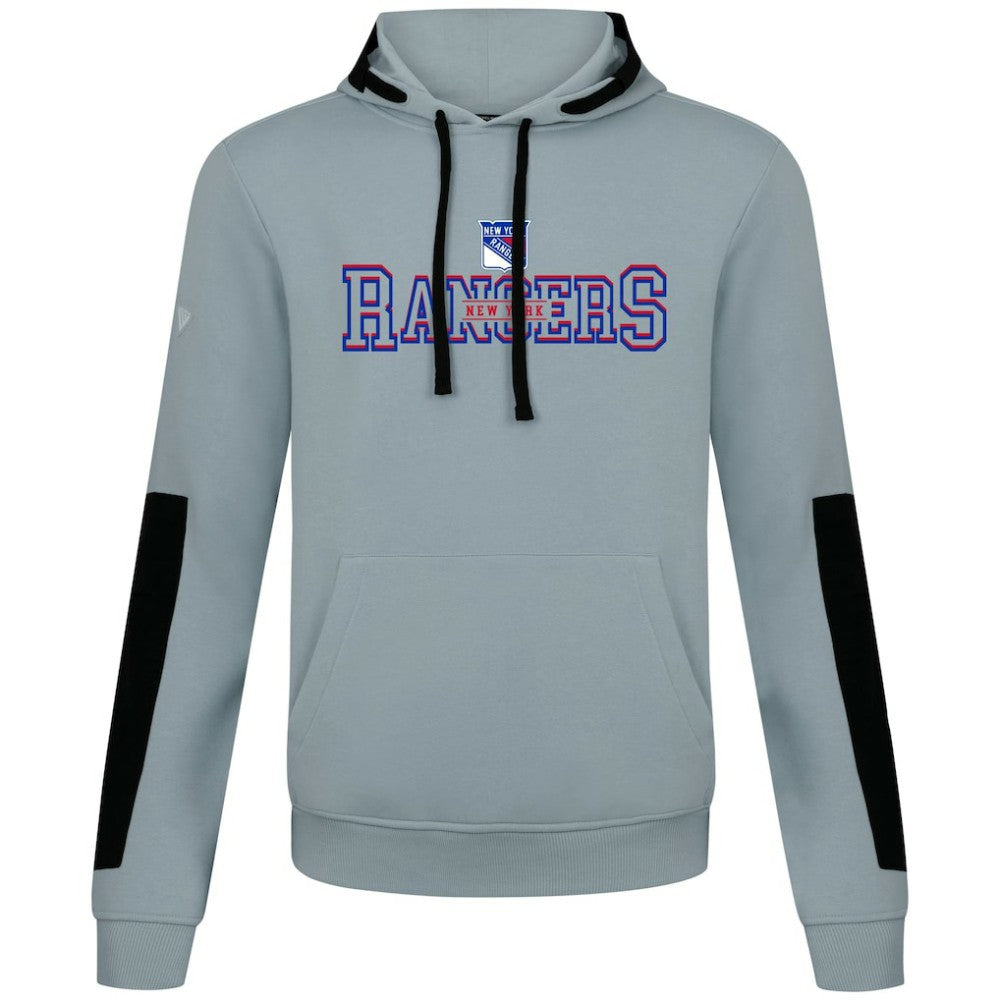 New York Rangers Levelwear Bombay Journey Pullover Hoodie - Gray - NHL