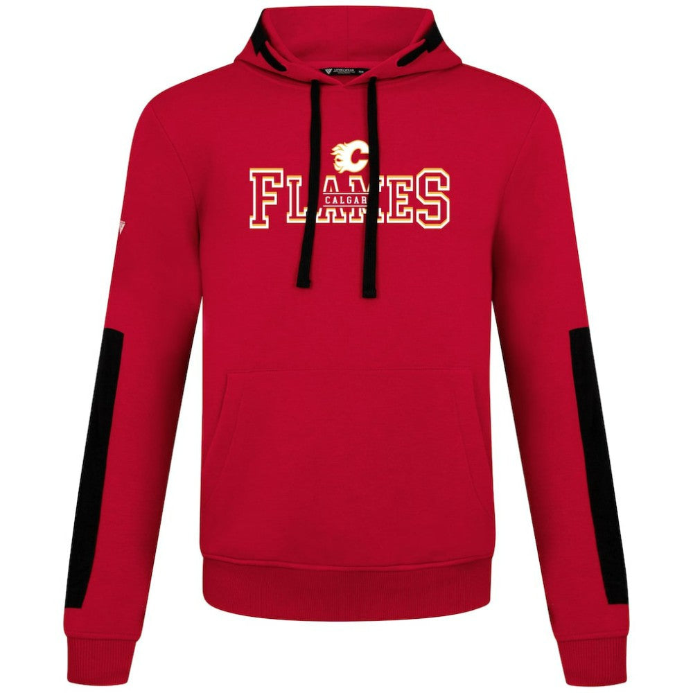 Calgary Flames Levelwear Bombay Journey Pullover Hoodie - Red - NHL