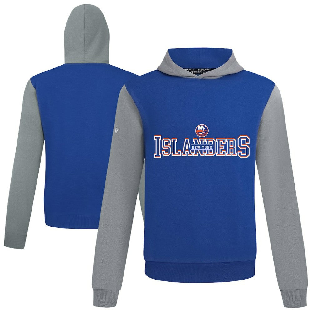 New York Islanders Levelwear Ultimate Journey Pullover Hoodie - Royal/Gray - NHL
