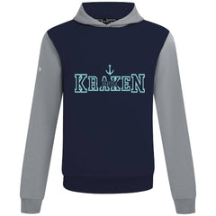 Seattle Kraken Levelwear Ultimate Journey Pullover Hoodie - Deep Sea Blue/Gray - NHL