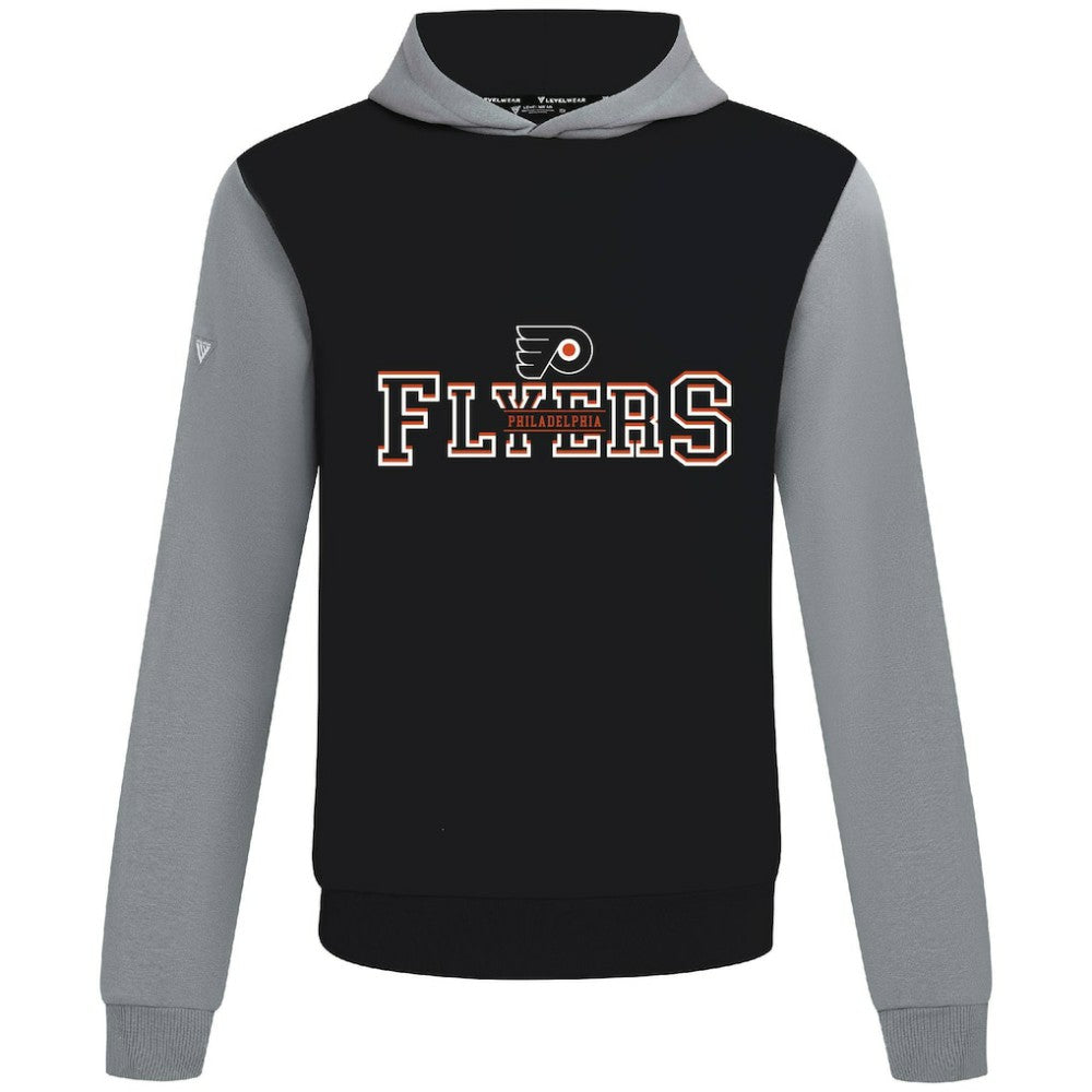 Philadelphia Flyers Levelwear Ultimate Journey Pullover Hoodie - Black/Gray - NHL