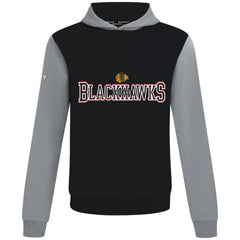 Chicago Blackhawks Levelwear Ultimate Journey Pullover Hoodie - Black/Gray - NHL