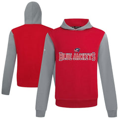 Columbus Blue Jackets Levelwear Ultimate Journey Pullover Hoodie - Red/Gray - NHL