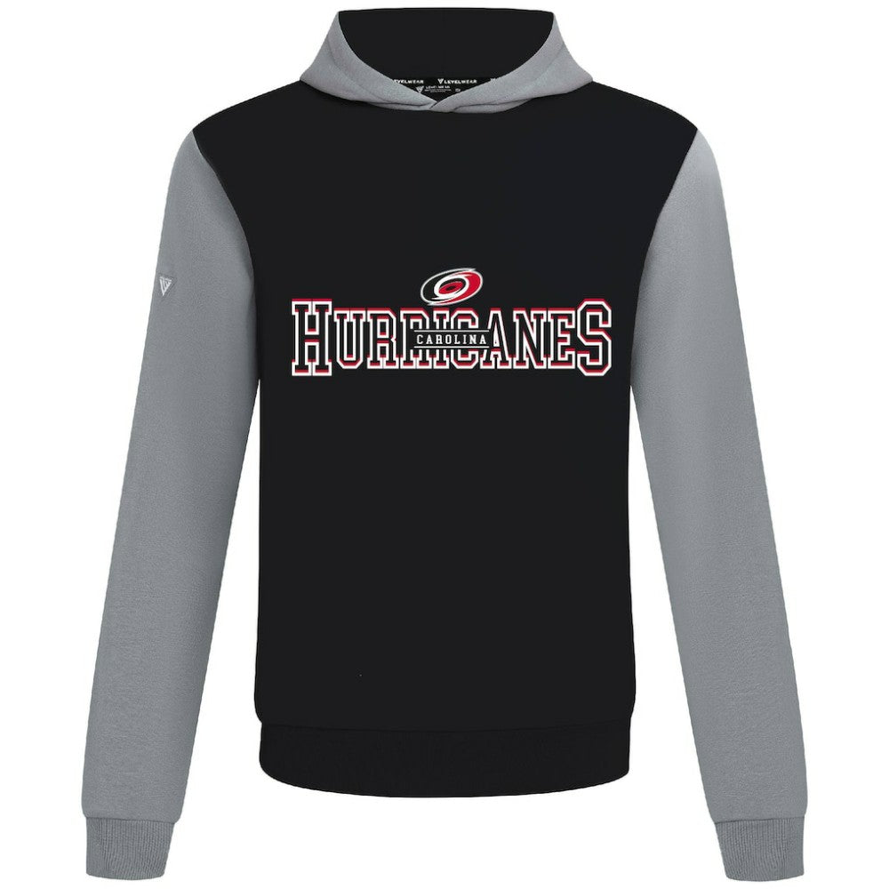 Carolina Hurricanes Levelwear Ultimate Journey Pullover Hoodie - Black/Gray - NHL