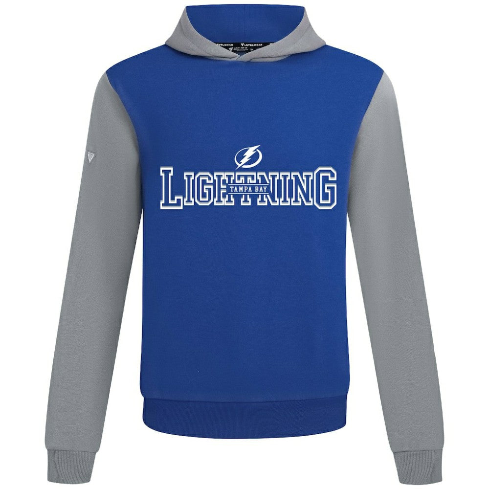 Tampa Bay Lightning Levelwear Ultimate Journey Pullover Hoodie - Blue/Gray - NHL