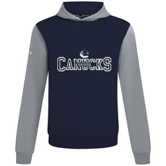 Vancouver Canucks Levelwear Ultimate Journey Pullover Hoodie - Navy/Gray - NHL