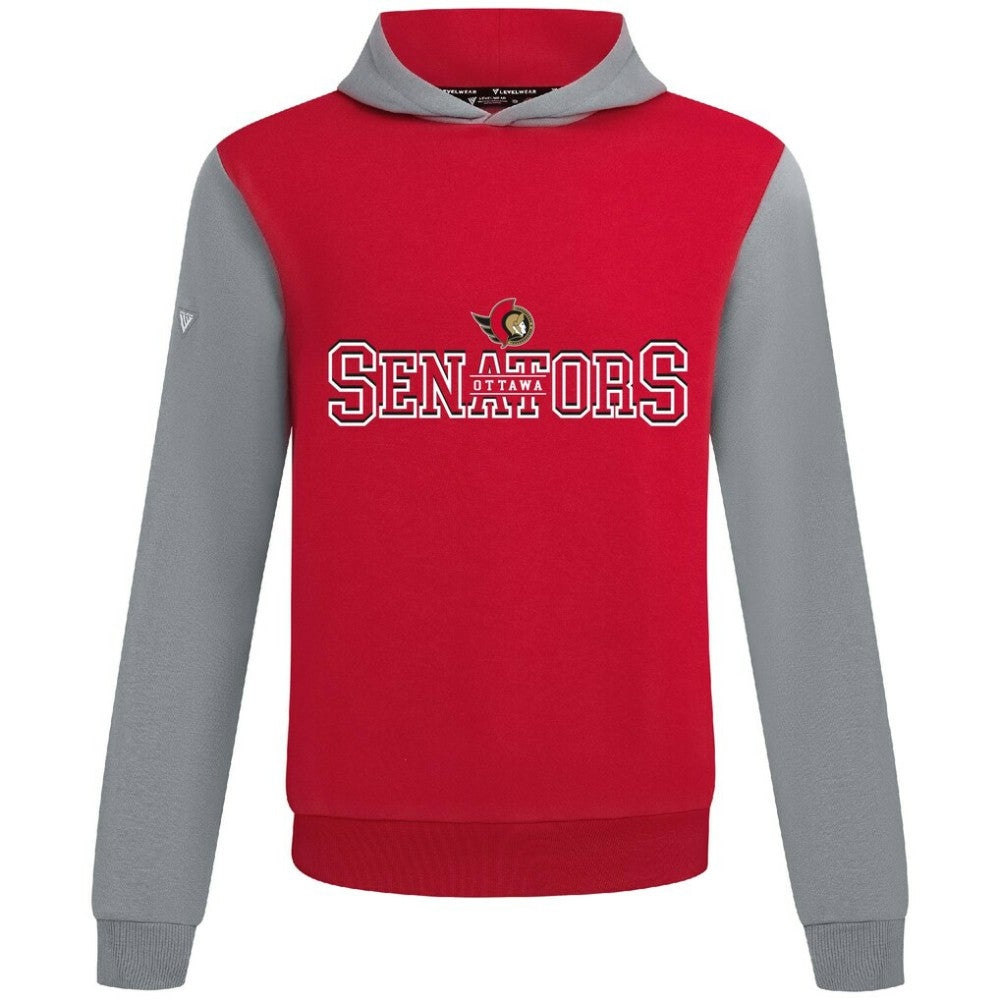 Ottawa Senators Levelwear Ultimate Journey Pullover Hoodie - Red/Gray - NHL