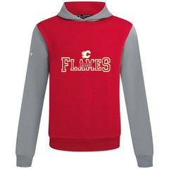 Calgary Flames Levelwear Ultimate Journey Pullover Hoodie - Red/Gray - NHL