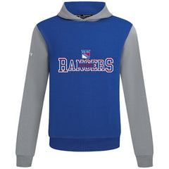 New York Rangers Levelwear Ultimate Journey Pullover Hoodie - Blue/Gray - NHL