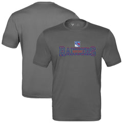 New York Rangers Levelwear Anthem Journey Performance T-Shirt - Charcoal - NHL