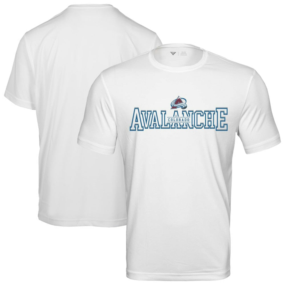 Colorado Avalanche Levelwear Anthem Journey Performance T-Shirt - White - NHL