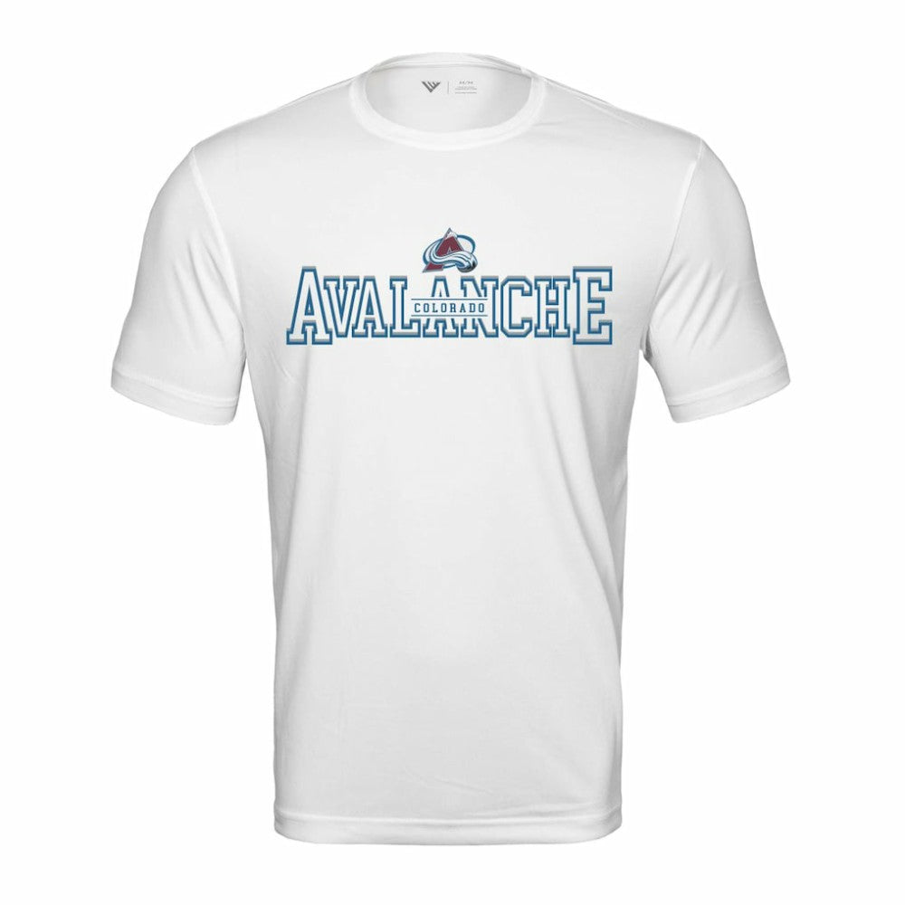 Colorado Avalanche Levelwear Anthem Journey Performance T-Shirt - White - NHL