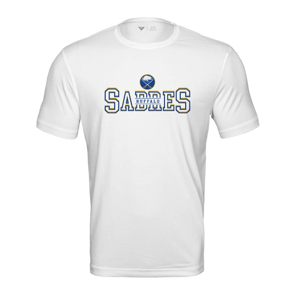 Buffalo Sabres Levelwear Anthem Journey Performance T-Shirt - White - NHL