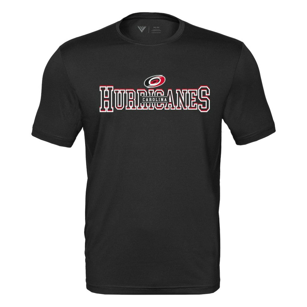 Carolina Hurricanes Levelwear Anthem Journey Performance T-Shirt - Black - NHL