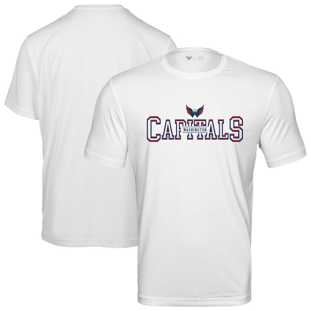 Washington Capitals Levelwear Anthem Journey Performance T-Shirt - White - NHL