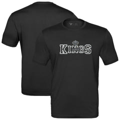 Los Angeles Kings Levelwear Anthem Journey Performance T-Shirt - Black - NHL