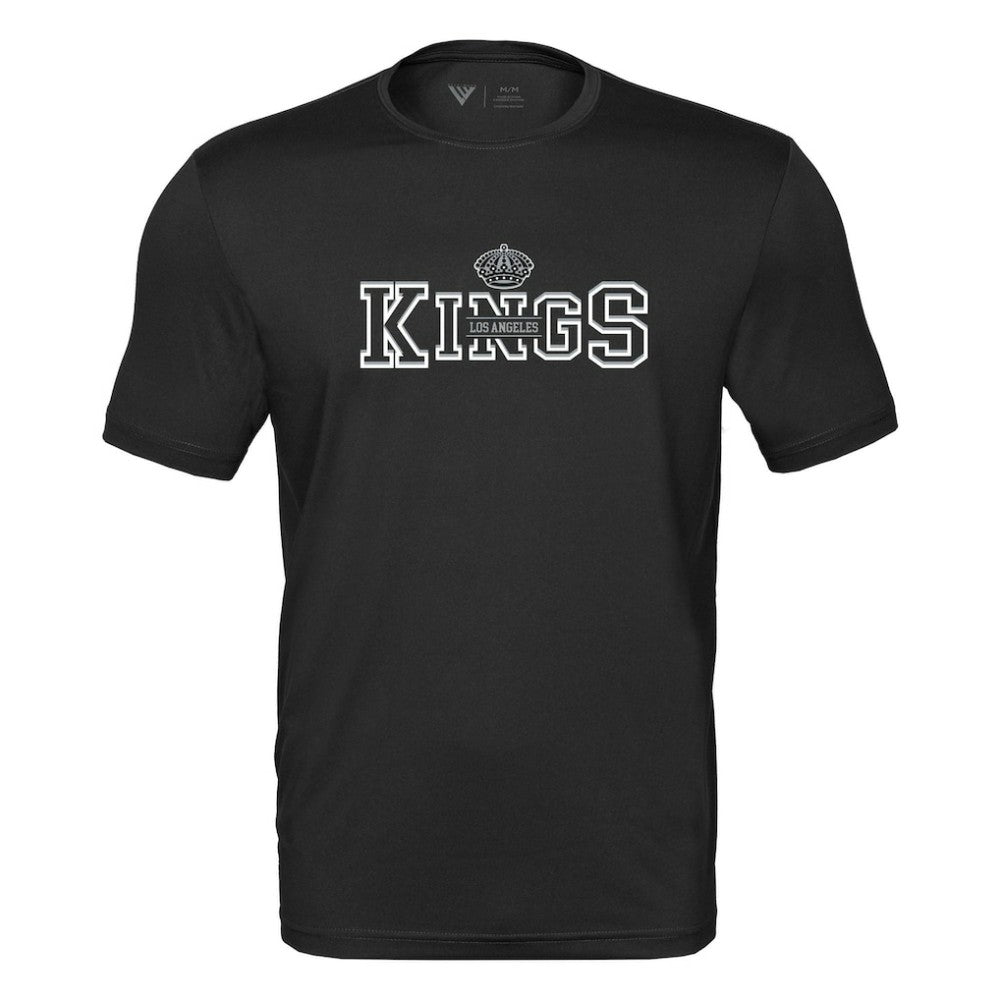 Los Angeles Kings Levelwear Anthem Journey Performance T-Shirt - Black - NHL