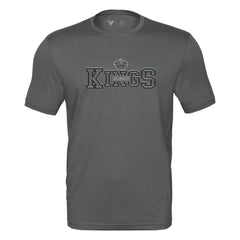 Los Angeles Kings Levelwear Anthem Journey Performance T-Shirt - Charcoal - NHL