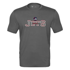 Winnipeg Jets Levelwear Anthem Journey Performance T-Shirt - Charcoal - NHL