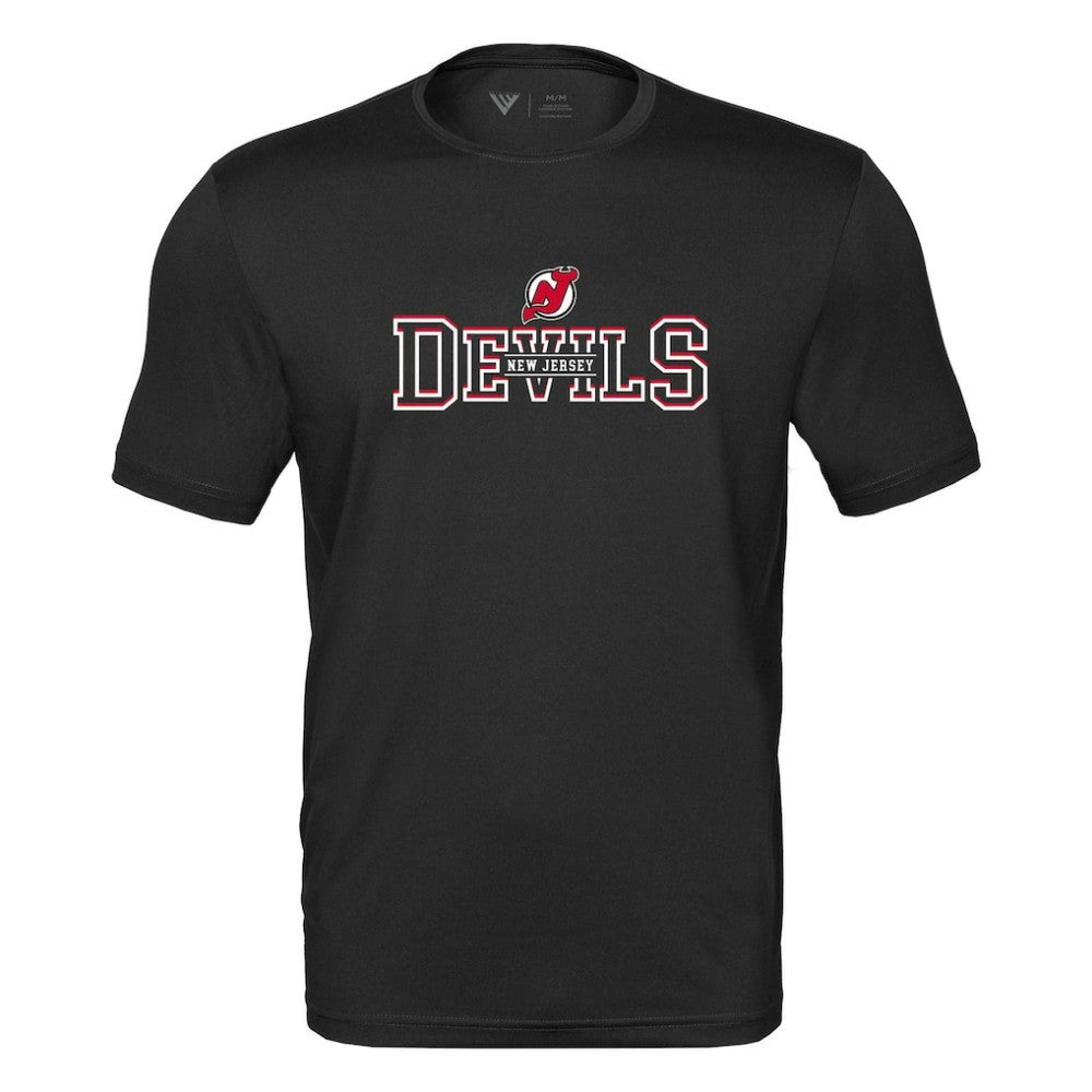 New Jersey Devils Levelwear Anthem Journey Performance T-Shirt - Black - NHL