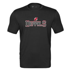 New Jersey Devils Levelwear Anthem Journey Performance T-Shirt - Black - NHL