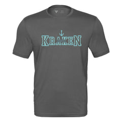 Seattle Kraken Levelwear Anthem Journey Performance T-Shirt - Charcoal - NHL