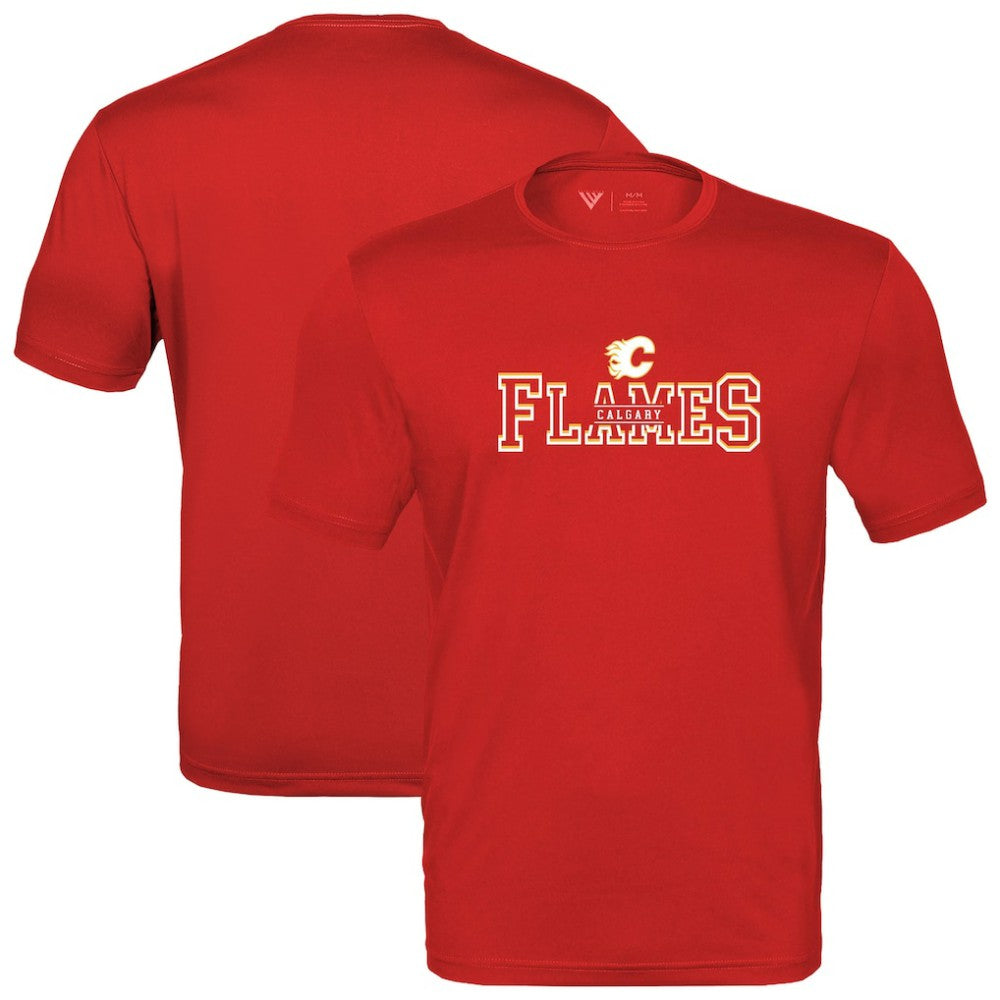 Calgary Flames Levelwear Anthem Journey Performance T-Shirt - Red - NHL