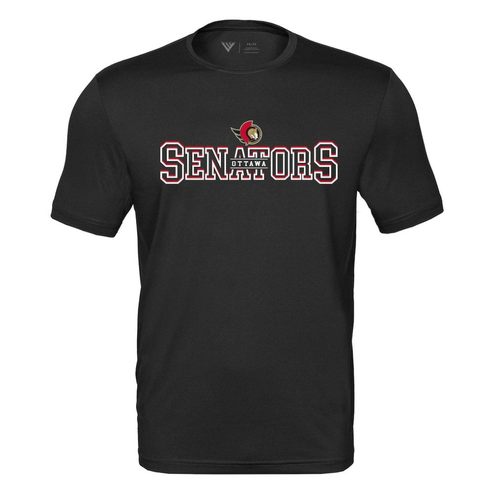 Ottawa Senators Levelwear Anthem Journey Performance T-Shirt - Black - NHL