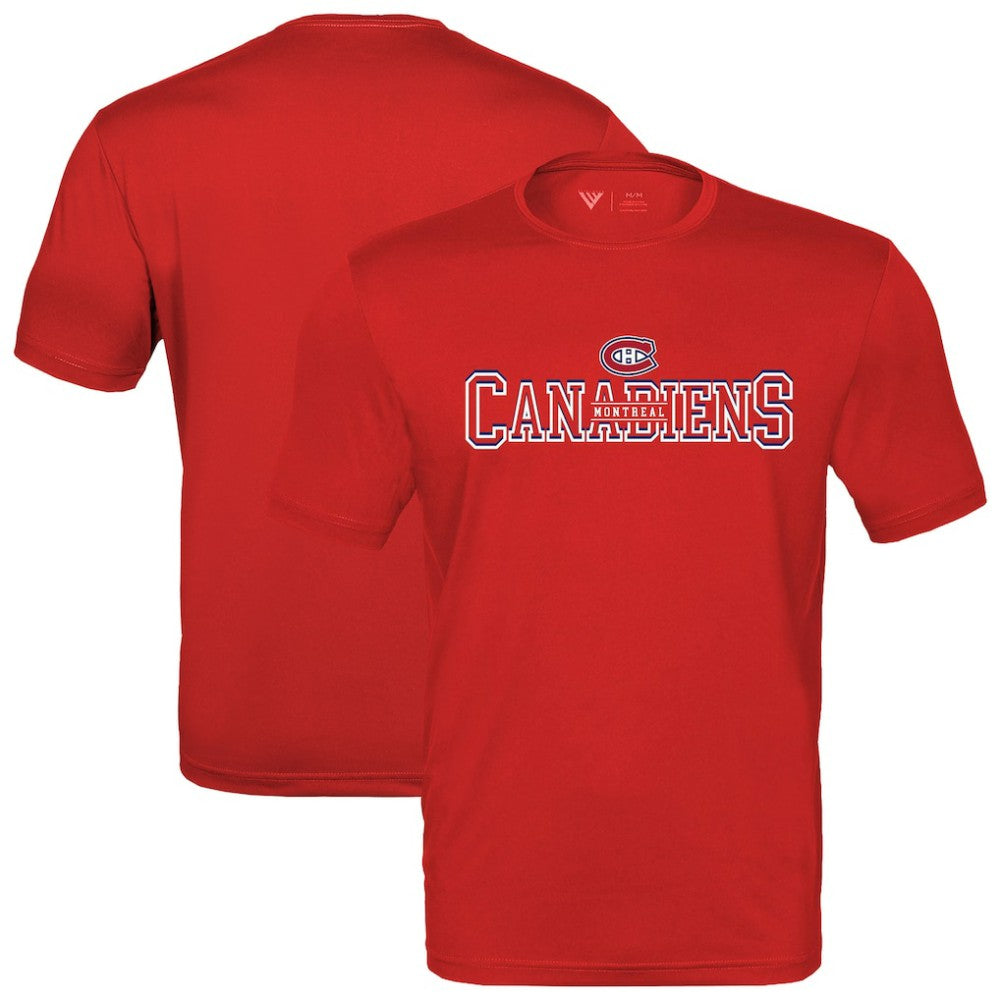 Montreal Canadiens Levelwear Anthem Journey Performance T-Shirt - Red - NHL