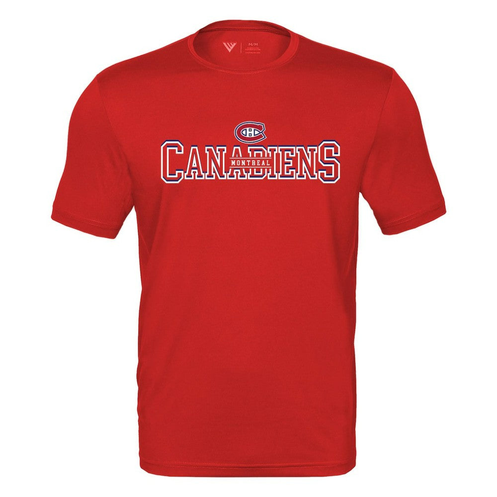 Montreal Canadiens Levelwear Anthem Journey Performance T-Shirt - Red - NHL