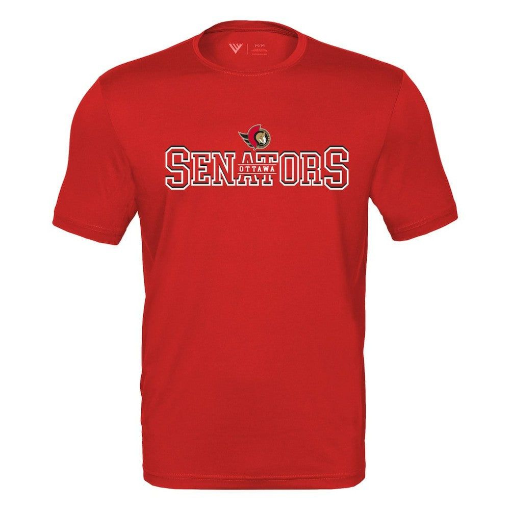 Ottawa Senators Levelwear Anthem Journey Performance T-Shirt - Red - NHL