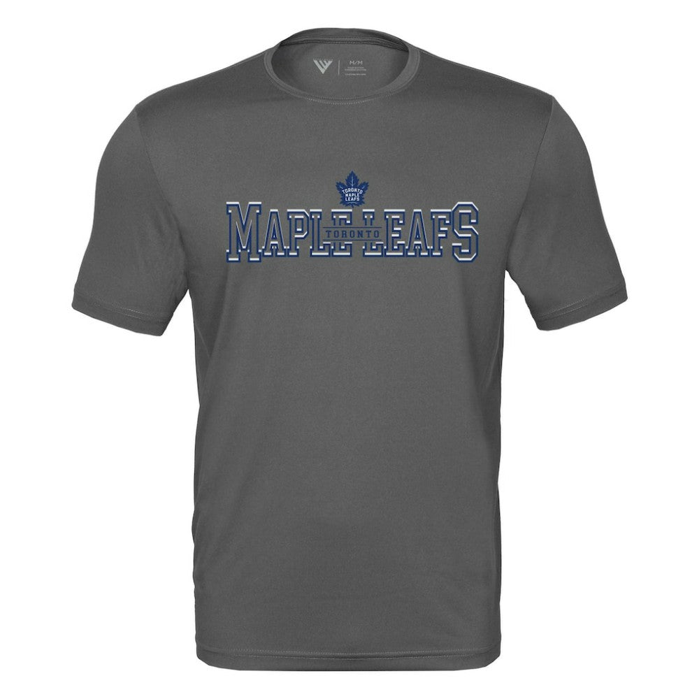 Toronto Maple Leafs Levelwear Anthem Journey Performance T-Shirt - Charcoal - NHL