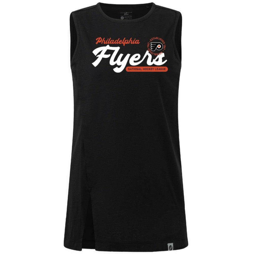Philadelphia Flyers Levelwear Women's Influx Monument Tank Top - Black - NHL