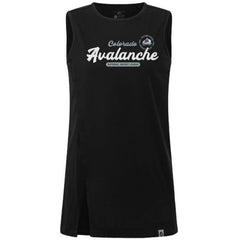 Colorado Avalanche Levelwear Women's Influx Monument Tank Top - Black - NHL