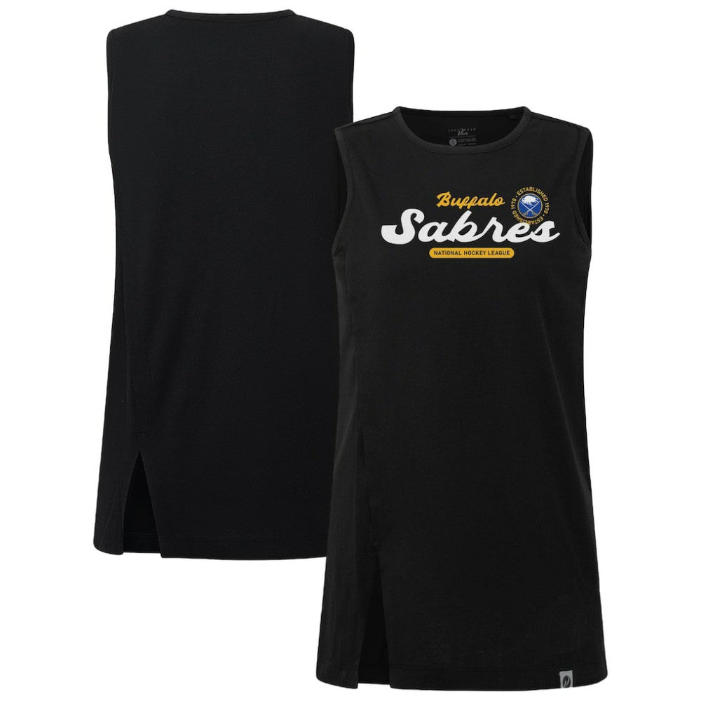 Buffalo Sabres Levelwear Women's Influx Monument Tank Top - Black - NHL