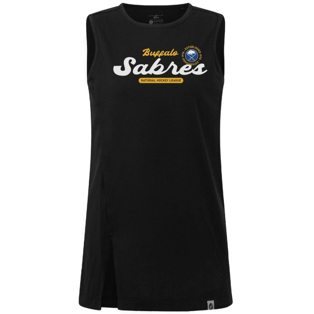 Buffalo Sabres Levelwear Women's Influx Monument Tank Top - Black - NHL