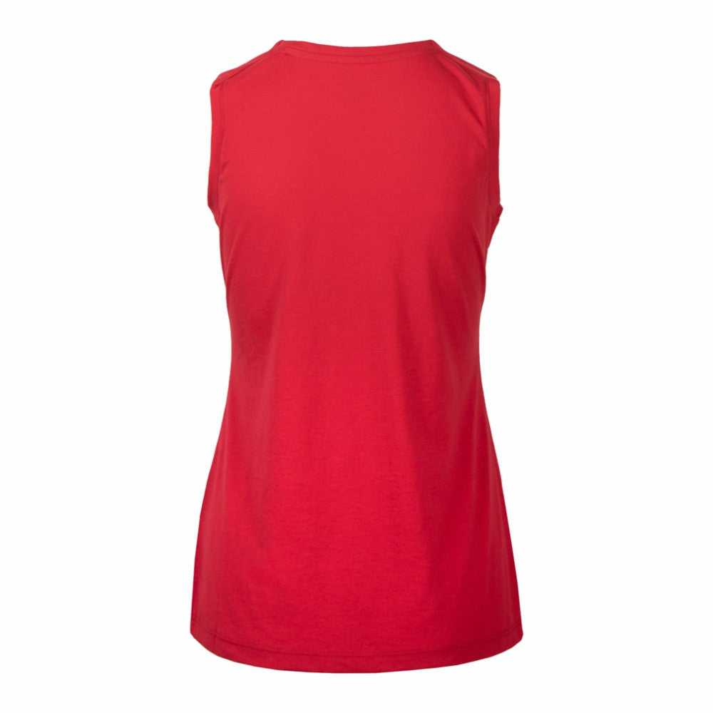 New York Rangers Levelwear Women's Macy Banner Arch Tank Top - Red - NHL