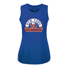 New York Islanders Levelwear Women's Macy Banner Arch Tank Top - Royal - NHL