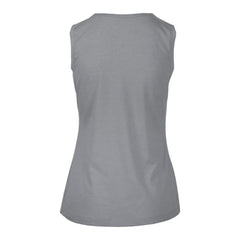 Tampa Bay Lightning Levelwear Women's Macy Banner Arch Tank Top - Gray - NHL