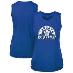 Toronto Maple Leafs Levelwear Women's Macy Banner Arch Tank Top - Royal - NHL