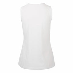 Tampa Bay Lightning Levelwear Women's Macy Banner Arch Tank Top - White - NHL