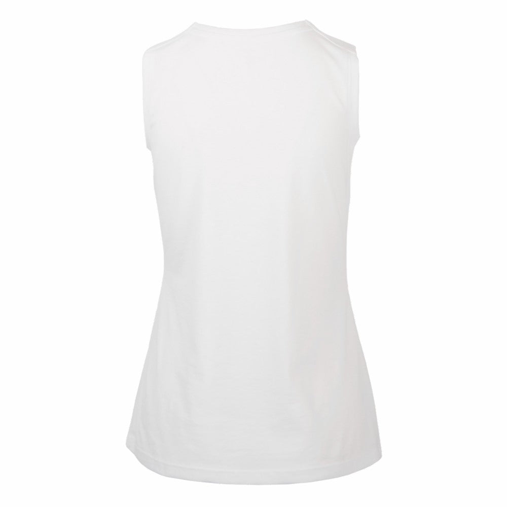 Toronto Maple Leafs Levelwear Women's Macy Banner Arch Tank Top - White - NHL