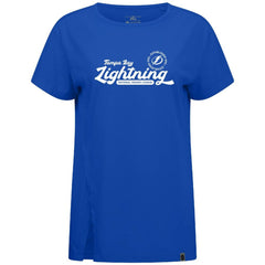 Tampa Bay Lightning Levelwear Women's Influx Monument T-Shirt - Royal - NHL