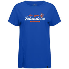 New York Islanders Levelwear Women's Influx Monument T-Shirt - Royal - NHL
